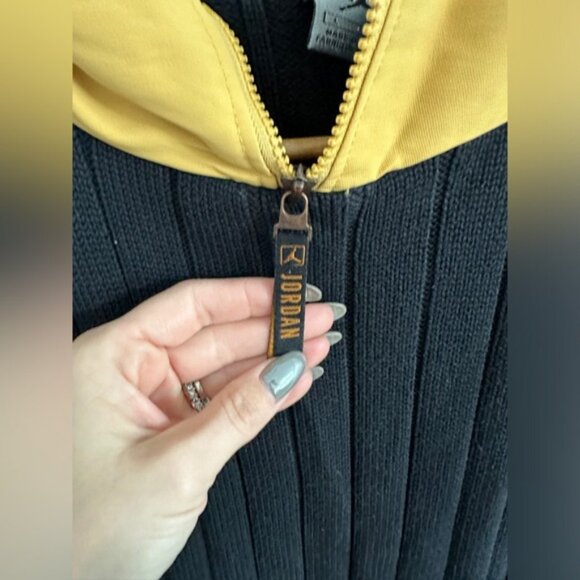 Air Jordan Flight Michael Jordan Pullover Half Zip Sweater Large Vintage… - Picture 4 of 7